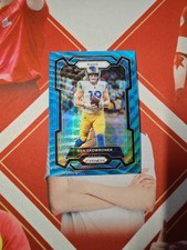 2023 Panini Prizm Football Blue Wave Prizm Ben Skowronek /199