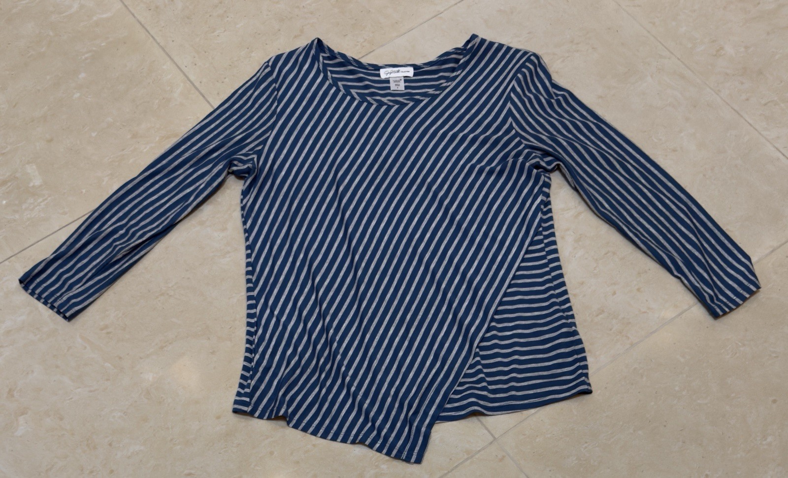 Jacklyn Smith Collection Pullover Long Sleeve Str… - image 3