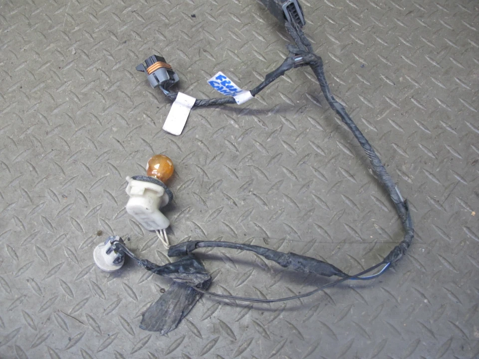 97-04 CHEVROLET CORVETTE C5 FRONT BUMPER LIGHT LAMP WIRE WIRING HARNESS OEM - Image 4 of 4