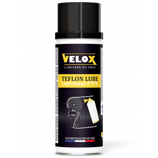 Grasso per bici Velox Teflon - PTFE lunga durata (spray 200ml) (venduto singolar
