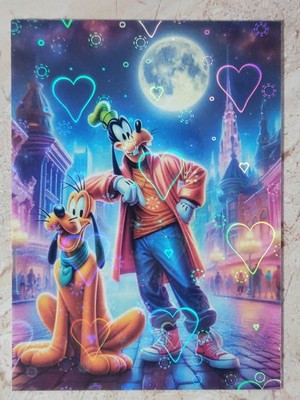 2025 Strongisland Anime - Disney's Goofy & Pluto (Heart Refractor)