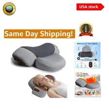 Callixe Thera Pillow Massage Neck Hump, TheraPillow Traction Massager with Heat