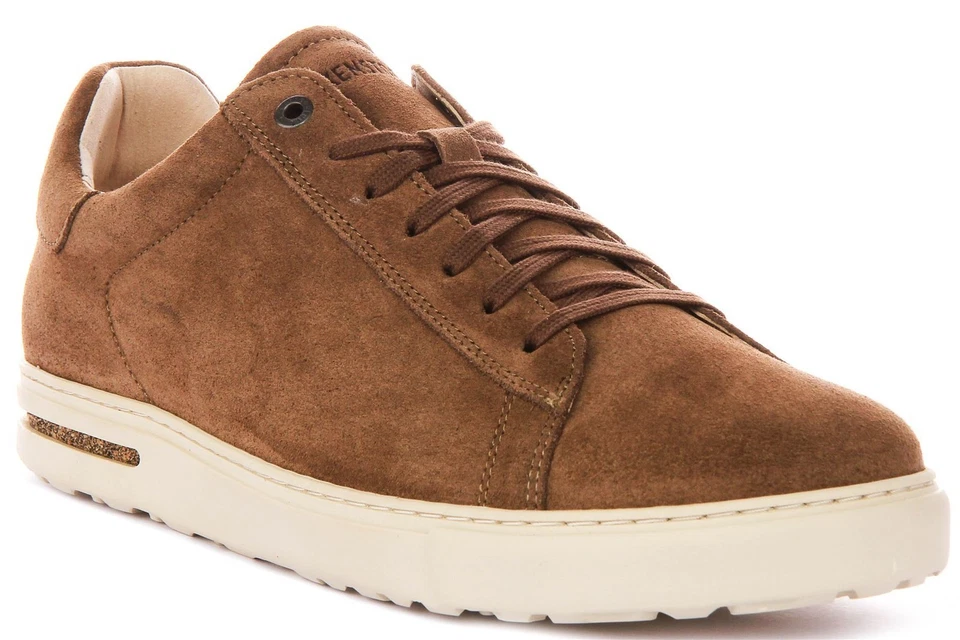 Birkenstock Bend Low En Daim Marron Lacets Pour Femmes Trainer EU 37-47 - Photo 1/1