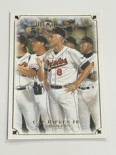 2007 Upper Deck Masterpieces Baseball #10 - Cal Ripken Jr. - Baltimore Orioles