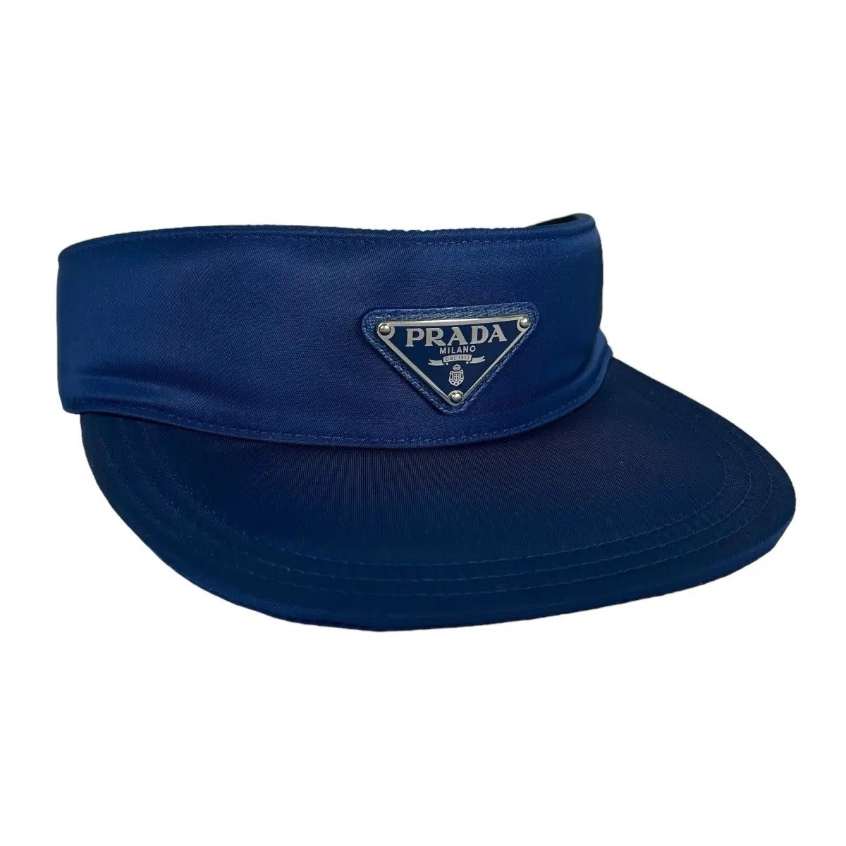 Prada Blue Re-Nylon Visor Hat | eBay
