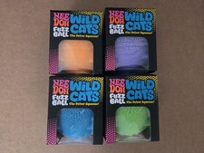   GENUINE Needoh Wild Cats Fuzz Ball Wild cat...
