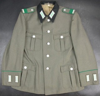 DDR NVA GT Uniformjacke Parade Ausgang Gefreiter Grenztruppen k52 1971 RAR 11816