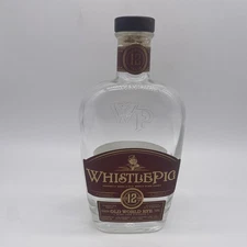 Whistlepig 12 Year Rye Whiskey Empty Bottle