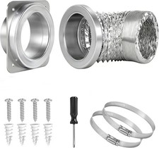 Magnetic Dryer Vent Connector Kit Airtight Seal Magnetic Dryer Vent Coupling