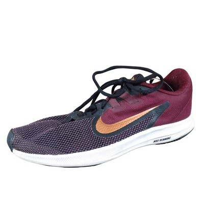 Nike Downshifter 9 Women's Running Shoes Size 7.5 Night Maroon Copper