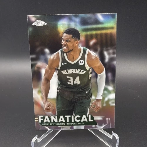 2025 Topps Chrome Giannis Antetokounmpo Base (RAW)