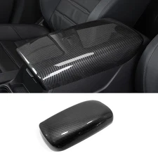 For Toyota Corolla 2019-2024 Carbon fiber Central armrest storage box Cover Trim