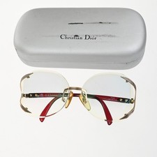 CHRISTIAN DIOR Logo Eye Were Rimless Glasses Plastic GD RD 2289 09RL993