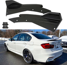 Universal Car Rear Bumper Lip Splitters Fins Spoiler Canards Diffuser Side Fin S