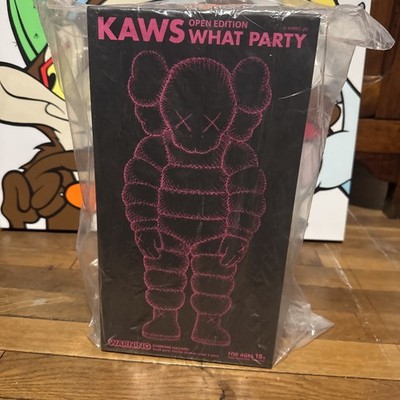 KAWS Open Edition What Party Chum Pink Companion Vinyl Figure Medicom To G2U
