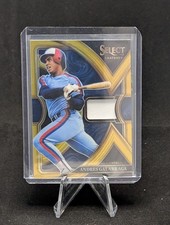 2023 Panini Select Andres Galarraga Swatches Gold 07/10
