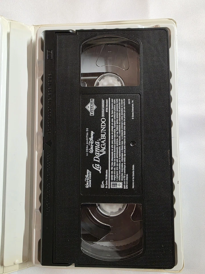 Lady and the Tramp(VHS, Spanish) Latin version "La Dama y el Vagabundo Tested+ - Image 3 of 3