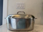 Wagner Ware Sidney O Magnalite Oval Roaster with Lid/Trivet 4265 P