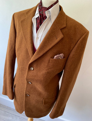HARRIS TWEED Herren VP COLLECTION ROST MIX WEAVE SPORT JACKE BLAZER 48''