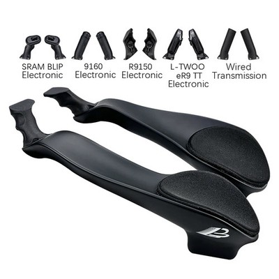  Carbon Ironman Triathlon Time Trial TT Bicycle Handle Long Distance Rest Handle