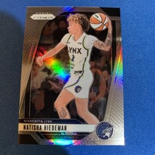 2024 Panini Prizm WNBA #18 Natisha Hiedeman Silver Prizm 🔥 Minnesota Lynx