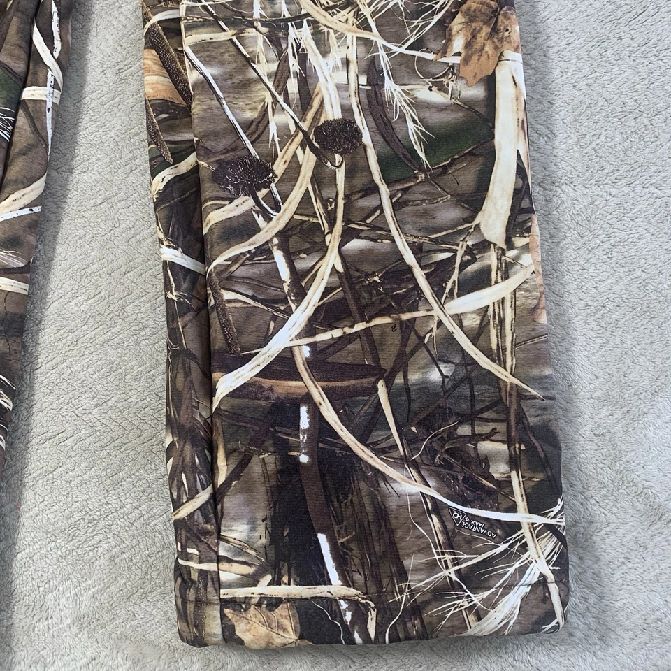 Lady Drake Women’s Waterfowl Fleece Lined Camo Outdoors Hunting Pants Size XL - Image 3 of 4