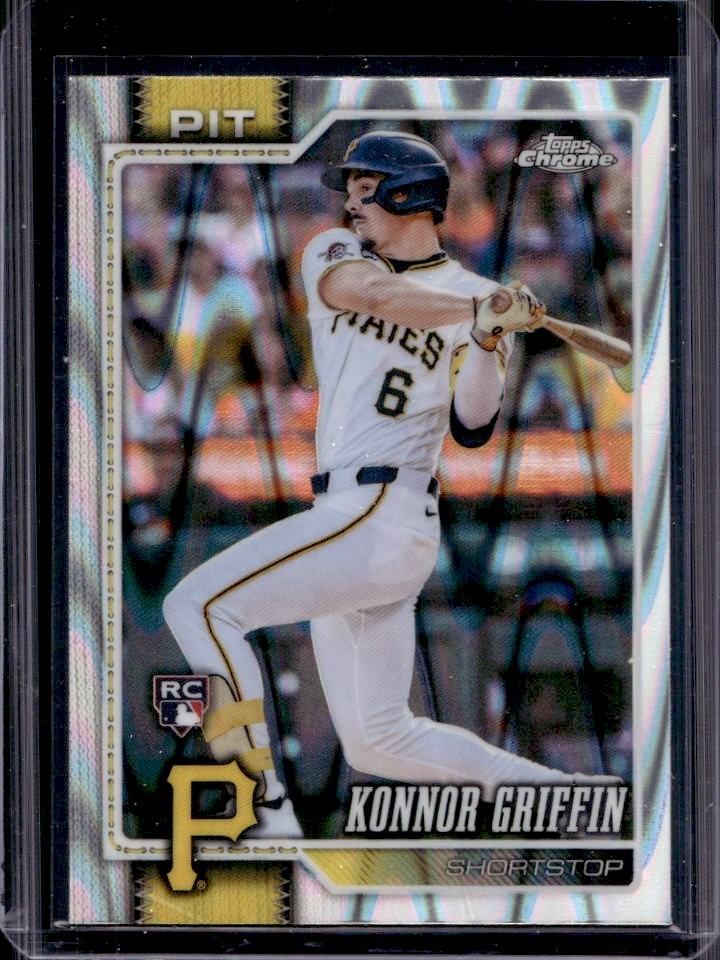 2026 Topps Chrome Konnor Griffin Raywave Refractor Rookie RC #74 Pirates