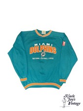 Vintage Miami Dolphins Lee Sport Crewneck Sweatshirt Large USA Made