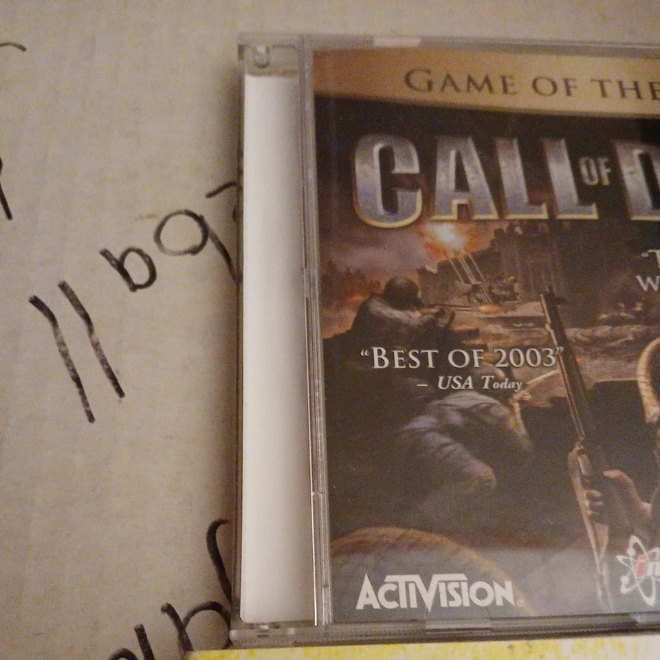 Call Of Duty and GUN PC Game Lot, 2003, 2005 - Image 2 of 4