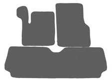 Velour Automatten für Renault Espace II, III 1991-2002 2 Sitzreihen, Graphit x14