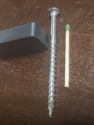 #ad 100 316 Stainless Steel Square Drive Structural Screws – Marine Grade $189.99