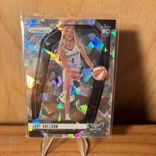 Jacy Sheldon #141 2024 Panini WNBA Prizm Cracked Ice RC Dallas Wings Rookie