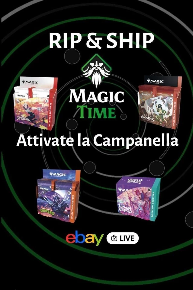 Rip & Ship 🔥 Box & Bustine - Magic Time