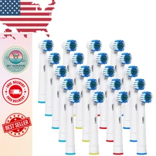 20PCS Precision Electric Toothbrush Replacement Fit For Oral Braun Brush Heads