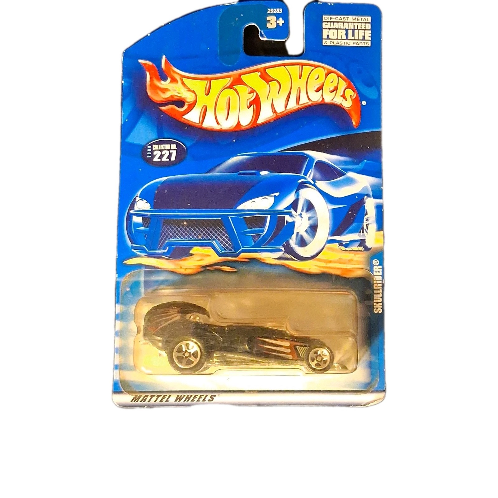 Hot Wheels Skullrider Black 1:64 Diecast Plastic Car Unopened 2000 3+ Boys Girls
