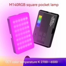 RGB Fill Light for Camera and Selfie   Portable Rechargeable LED Video Light