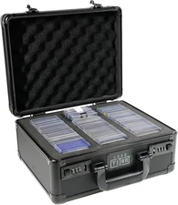 Card Safe 3 Row - Lockable Premium Trading Card Storage Case - Holds up to 345 S