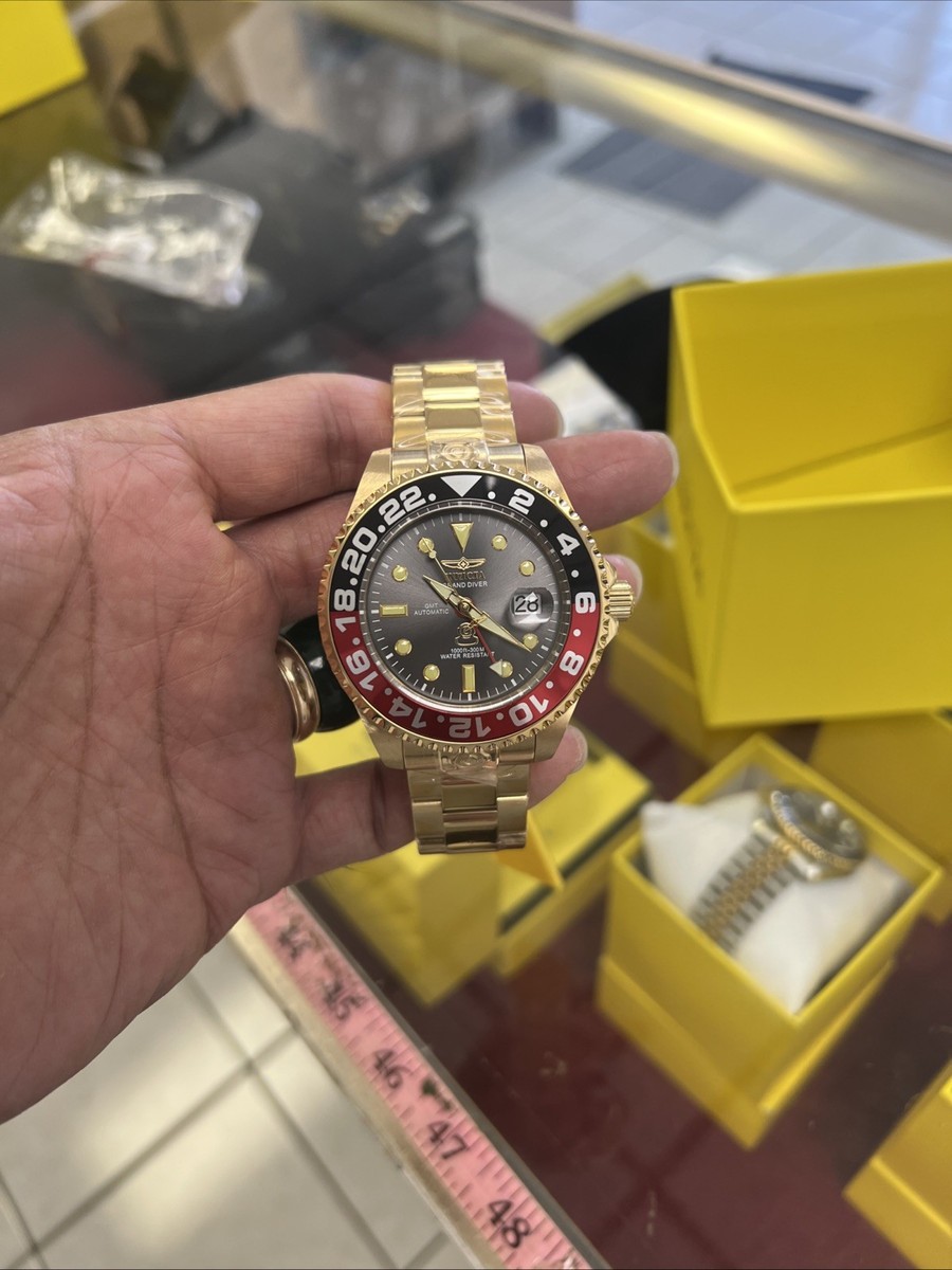 Invicta🍺Grand Diver NH34 GMT Auto 