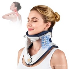 Neck Stretcher Cervical Traction Device - Adjustable Lightweight Neck Support...