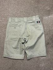 Dickies Shorts Canvas Style Mens Size 30 Beige Slim Straight W30 Summerwear