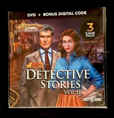 Detective Stories Vol 3 PC - Twin Mind / Unsolved Case / Magic City Legacy Games