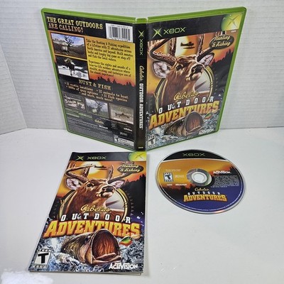 Cabela's Outdoor Adventures (Microsoft Xbox, 2005) Complete CIB