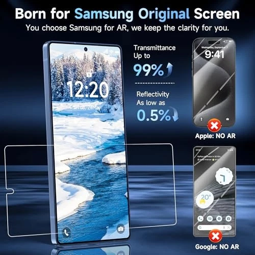 Anti Reflective Screen Protector for Samsung Galaxy S25 Ultra, Anti Glare - Image 2 of 4
