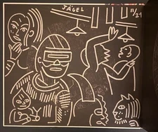 Jason Jagel HAND DRAWN & SIGNED MF Doom/Madlib Seventy Three VERY RARE Art Book