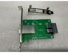SAS HD Bracket with SFF-8644 to int. SFF-8643 tp