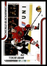 2011-12 Score Bryan Bickell Chicago Blackhawks #117