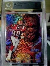 1998 FLAIR SHOWCASE ROW 1 #6 JERRY RICE  BGS 9 mint Tough 