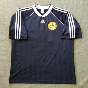 TURKMENISTAN-NATIONAL-FOOTBALL-TEAM-VERY-RARE-MATCH-WORN-SHIRT
