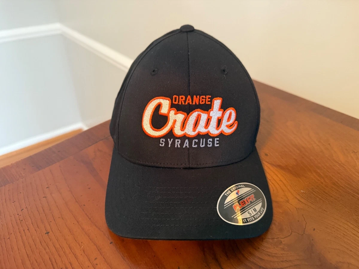 Syracuse Orange Crate Brewery Flex Fit Sz S/M NCAA Cap Hat
