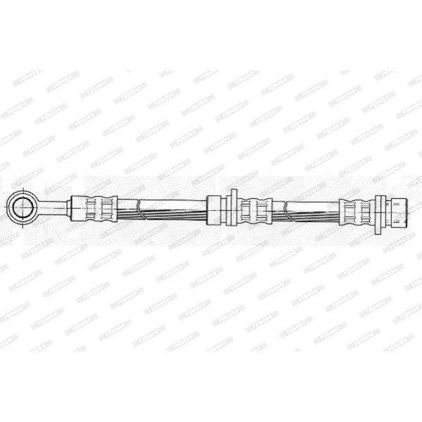 Ferodo Bremsschlauch FüR Land Rover Freelander LN 2.0 TD4 4X4 1.8I 16V 1.8-image